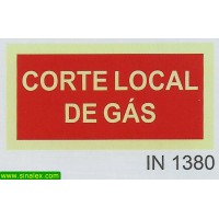 IN1380 corte local gas