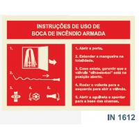 IN1612 instrucoes de uso boca de incendio armada