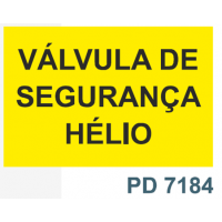 PD7184 valvula seguranca helio