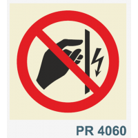 PR4060 proibido tocar alta voltagem