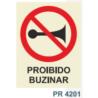 PR4201 proibido buzinar