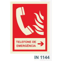 IN1144 telefone emergencia
