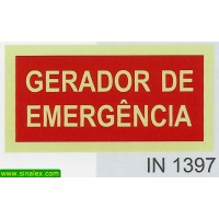 IN1397 gerador de emergencia