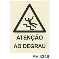 PE3249 atencao degrau