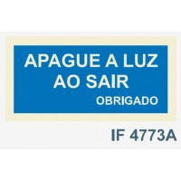 IF4773A apague a luz ao sair obrigado