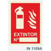 IN1109A extintor  fogo   numero
