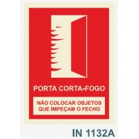 IN1132A porta corta fogo nao colocar objetos que impecam...