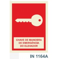 IN1164A chave de manobra de emergencia do elevador