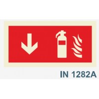 IN1282A  extintor seta baixo fogo