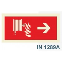 IN1289A boca de incendio carretel seta direita