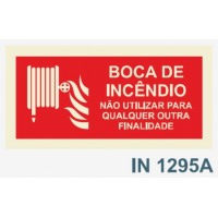 IN1295A boca de incendio carretel nao utilizar em...