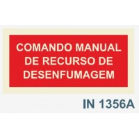 IN1356A comando manual de recurso de desenfumagem