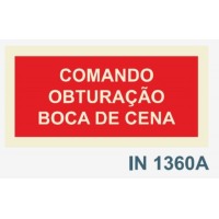 IN1360A comando obturacao boca de cena