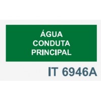 IT6946A agua conduta principal