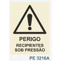 PE3216A perigo recipientes sob pressao