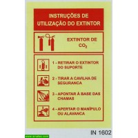 IN1602 instrucoes de utilizacao do extintor