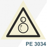PE3034 perigo entalamento pecas giratorias