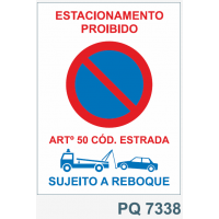 PQ7338 estacionamento proibido art 50 codigo estrada...