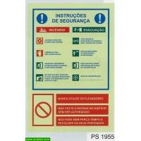 PS1955 procedimentos de seguranca em caso de incendio