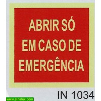 IN1034 abrir so em caso de emergencia