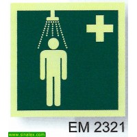 EM2321 chuveiro emergencia