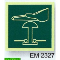 EM2327 premir para abrir parar emergencia