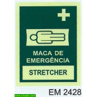 EM2428 maca emergencia stretcher