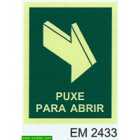 EM2433 puxe para abrir