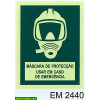 EM2440 mascara proteccao emergencia