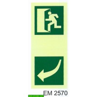 EM2570 saida emergencia rodar puxador abrir