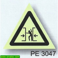PE3047 perigo entalamento