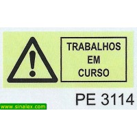 PE3114 perigo atencao trabalhos curso