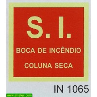 IN1065 si boca de incendio coluna seca