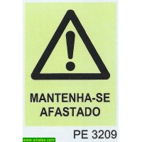 PE3209 perigo atencao mantenha-se afastado