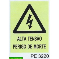 PE3220 alta tensao perigo morte