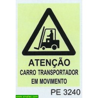 PE3240 atencao carro transportador movimento