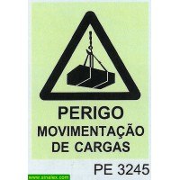 PE3245 perigo movimentacao cargas