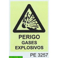 PE3257 perigo gases explosivos