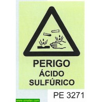 PE3271 perigo acido sulfurico