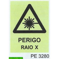 PE3280 perigo raio x