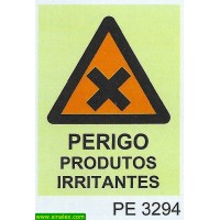 PE3294 perigo produtos irritantes