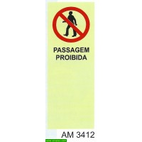 AM3412 passagem proibida