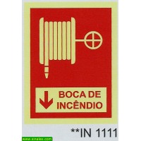 IN1111 boca de incendio carretel