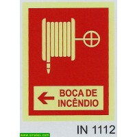 IN1112 boca de incendio carretel