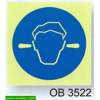 OB3522 obrigatorio protectores auditivos tampoes auriculares