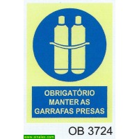 OB3724 obrigatorio manter garrafas presas