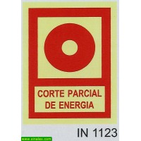 IN1123 corte parcial de energia