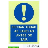 OB3764 fechar todas janelas antes sair